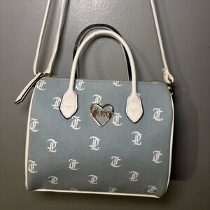 Blue and White Juicy Couture Women's Bag